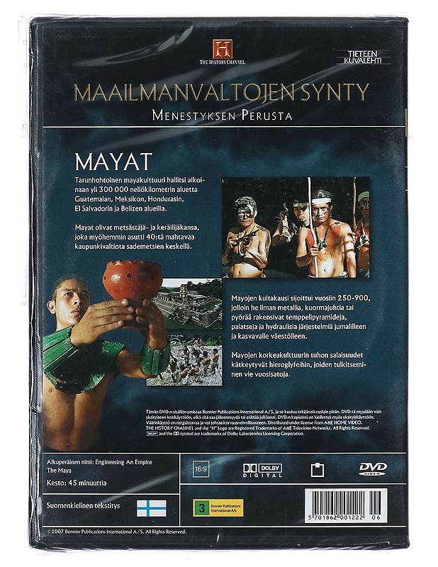 Maailmanvaltojen synty : Menestyksen perusta: Mayat - DVD - DVD-elokuvat - 10105403985 - 1