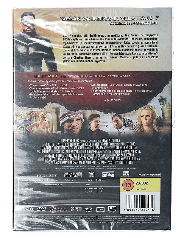 Hancock - DVD - DVD-elokuvat - 10105404014 - 1