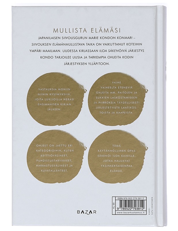 KonMari : iloa säkenöivä järjestys - Kondo, Marie - Tietokirjat ja oppaat - 10105404025 - 1