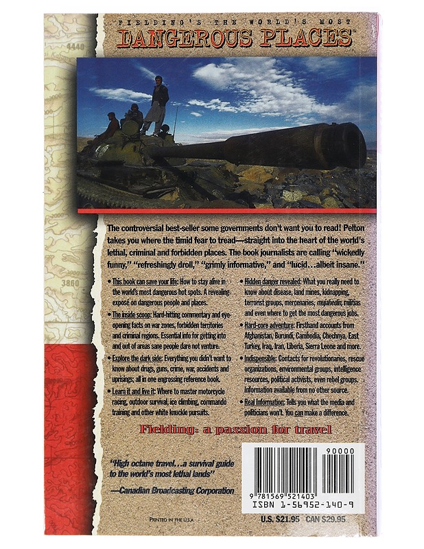 The world's most dangerous places - Robert Young Pelton - Matkaoppaat ja sanakirjat - 10105404069 - 1