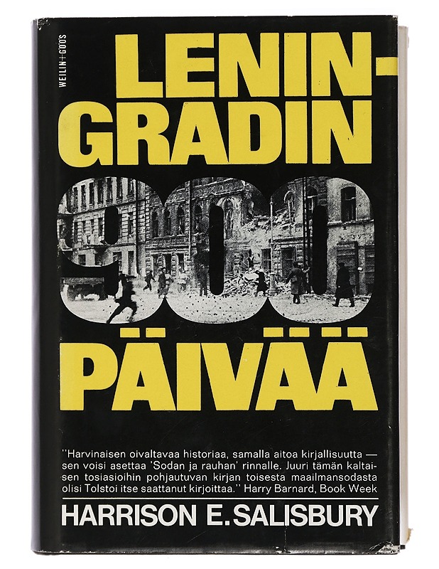 Leningradin 900 päivää - Harrison E. Salisbury - Historiakirjat - 10105404072 - 0