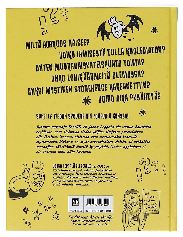 ZoneVD kiehtovan tiedon jäljillä - Leppälä, Joona - Lastenkirjat - 10105404079 - 1