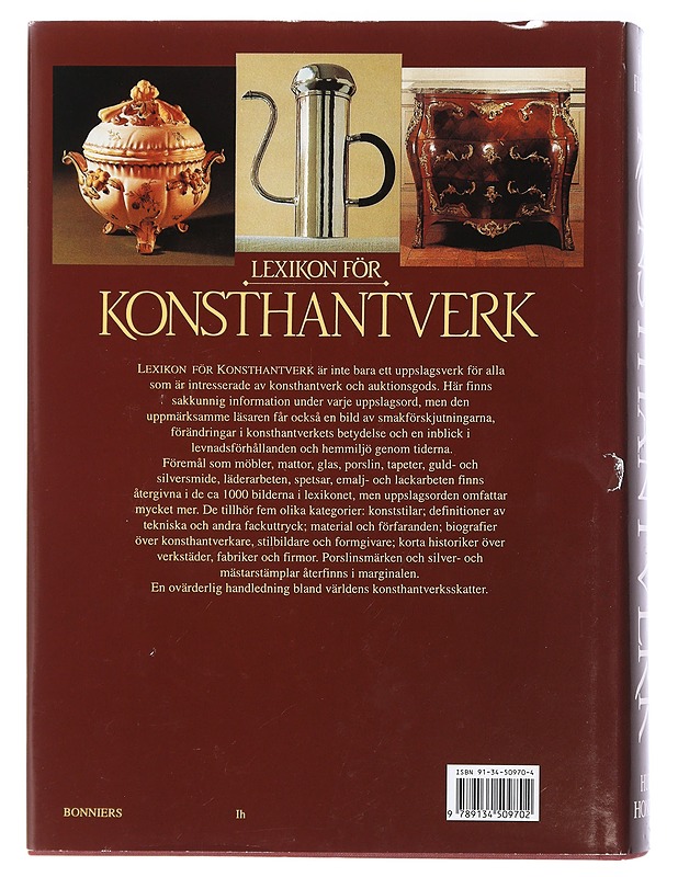 Lexikon för konsthantverk - Fleming, John - Tietokirjat ja oppaat - 10105404087 - 1