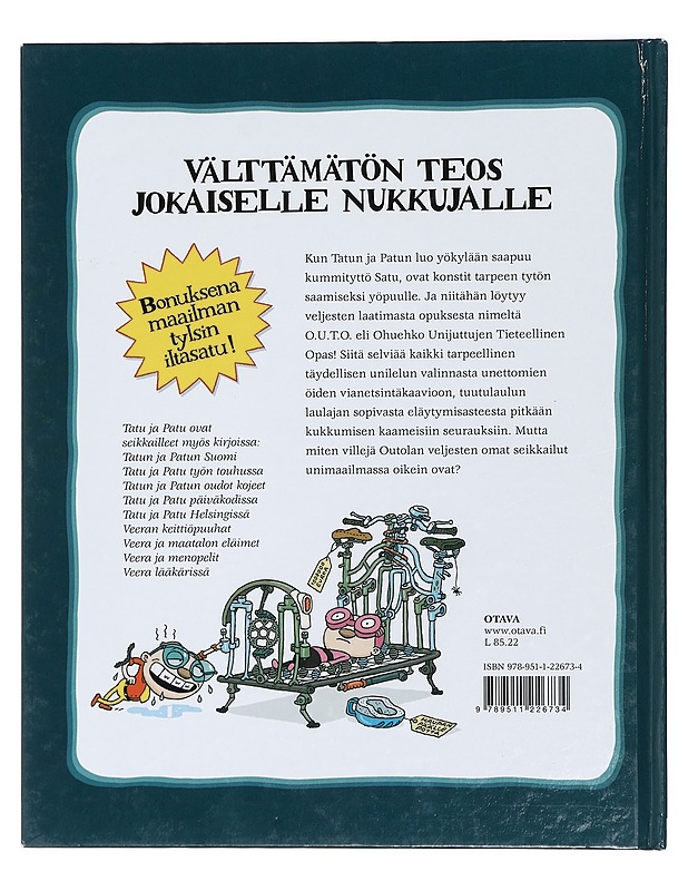 Tatun ja Patun outo unikirja - Havukainen, Aino - Lastenkirjat - 10105404092 - 1