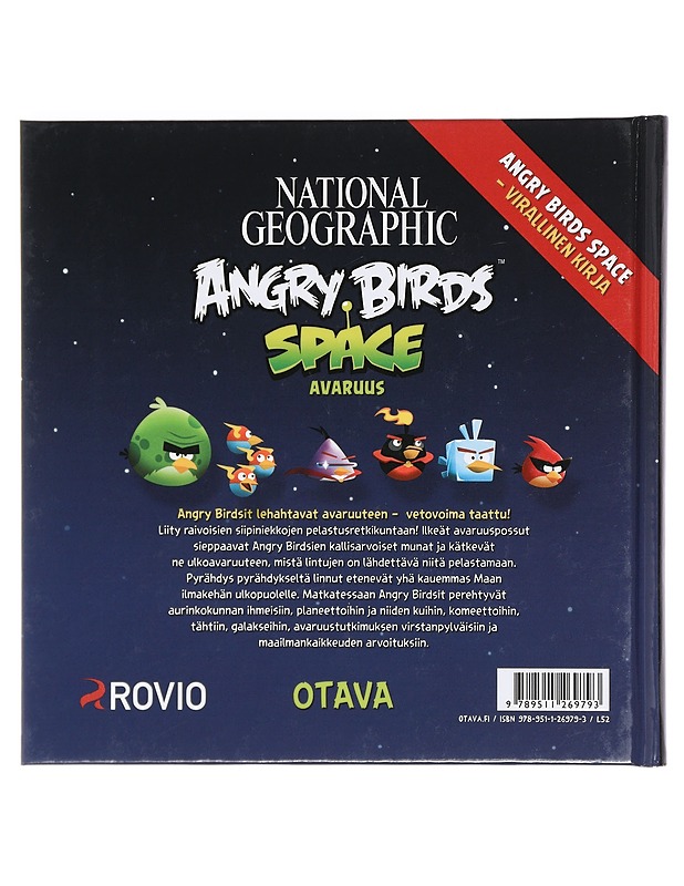 Angry birds : avaruus - Briggs, Amy - Lastenkirjat - 10105404141 - 1