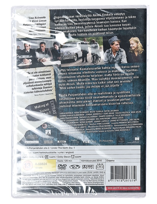 Täällä Pohjantähden alla II - DVD - DVD-elokuvat - 10105404198 - 1