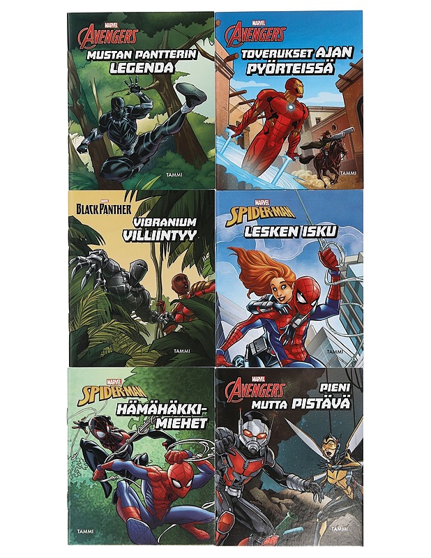 Marvel mini kirjat - Lastenkirjat - 10105404204 - 0