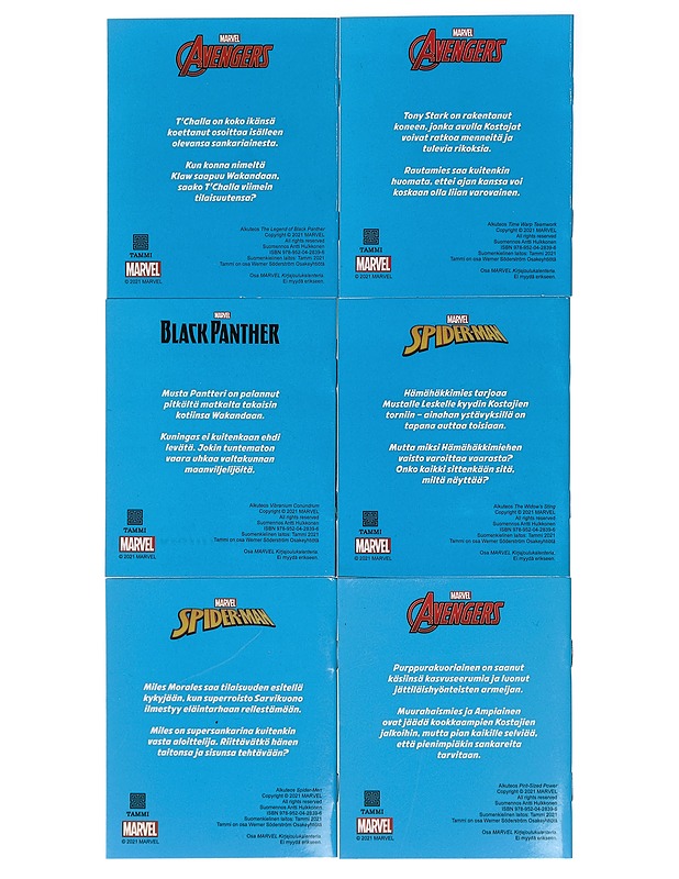 Marvel mini kirjat - Lastenkirjat - 10105404204 - 1