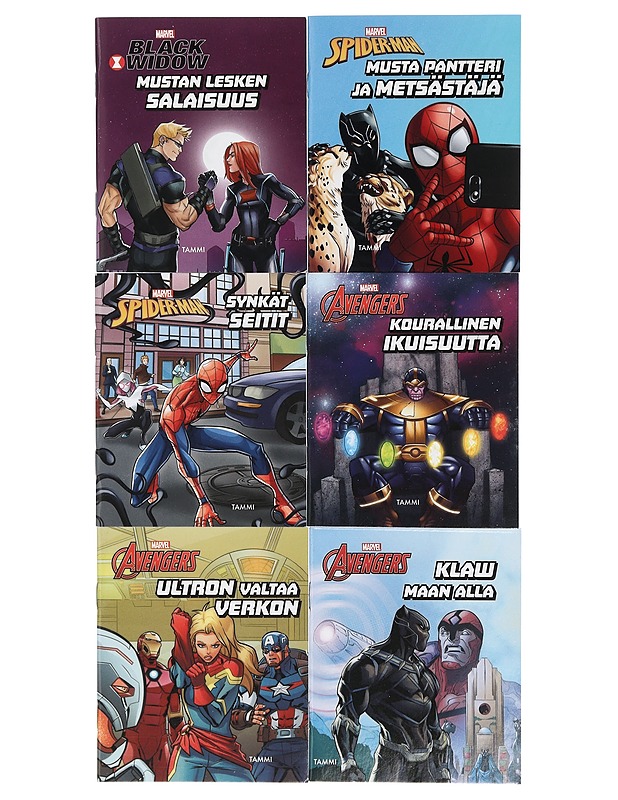 Marvel mini kirjat - Lastenkirjat - 10105404214 - 0