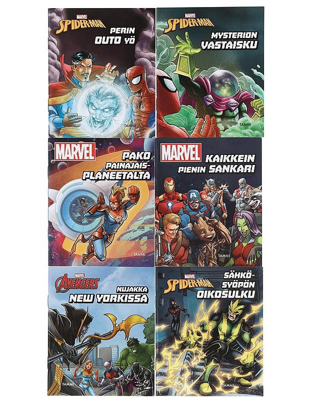 Marvel mini kirjat - Lastenkirjat - 10105404220 - 0