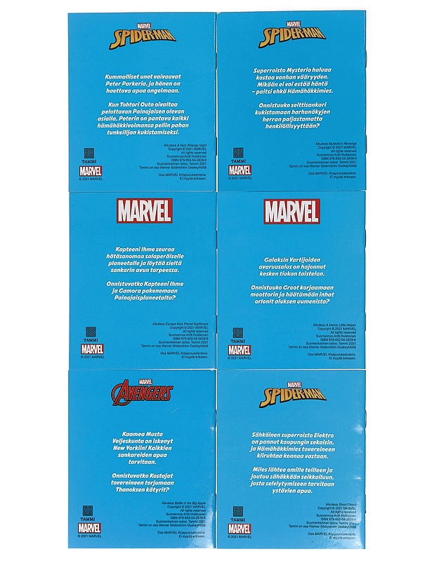 Marvel mini kirjat - Lastenkirjat - 10105404220 - 1