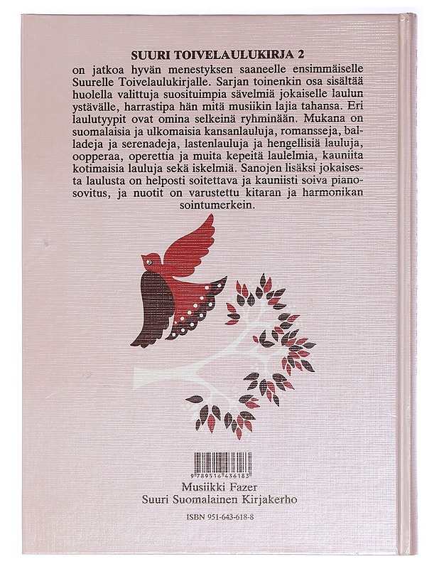 Suuri toivelaulukirja. 2 - Vuoristo, Aapeli - Musiikki- ja elokuvakirjat - 10105404252 - 1