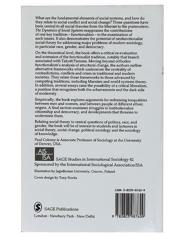 The dynamics of systems - Colomy, Paul - Tietokirjat ja oppaat - 10105404255 - 1
