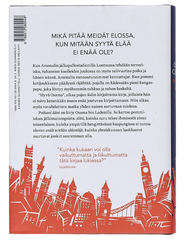 Poikani ääni - Cleave, Chris - Romaanit ja novellit - 10105404257 - 1