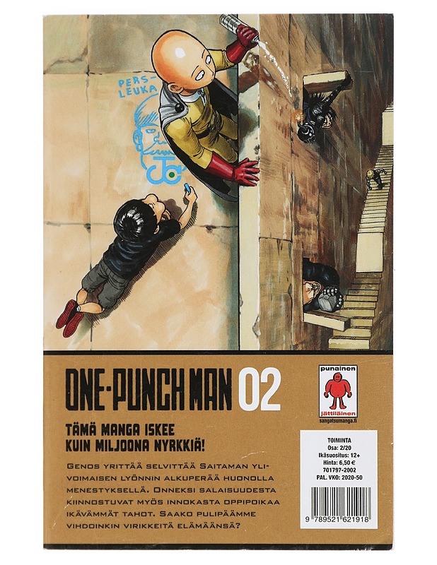 One-punch man. 02 - ONE - Sarjakuvat - 10105404263 - 1