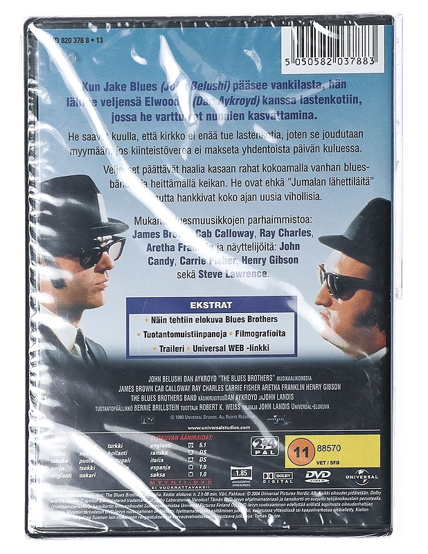 Blues Brothers - DVD - DVD-elokuvat - 10105404284 - 1