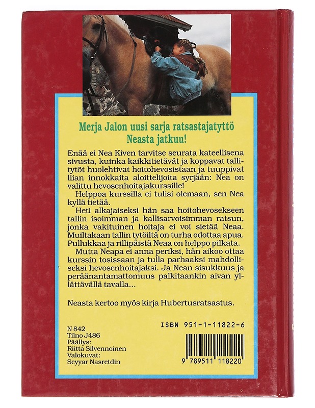Nea, hevosenhoitaja - Merja Jalo - Elämäkerrat ja muistelmat - 10105404292 - 1
