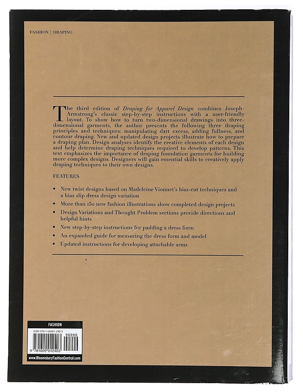 Draping for Apparel Design - Joseph-Armstrong, Helen - Tietokirjat ja oppaat - 10105404303 - 1