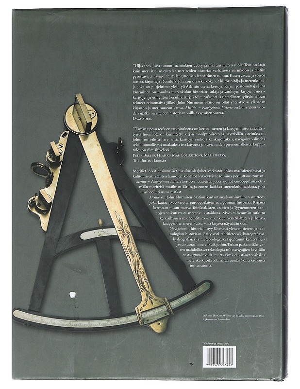 Meritie : navigoinnin historia - Johnson, Donald S. - Historiakirjat - 10105404315 - 1