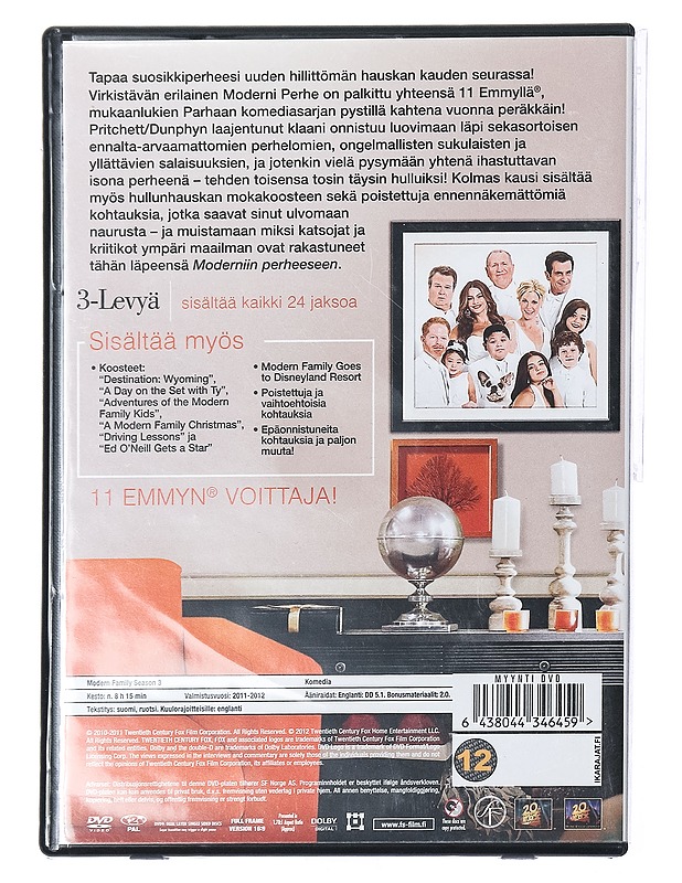 Moderni Perhe: Kausi 3 - DVD - DVD-elokuvat - 10105404343 - 1