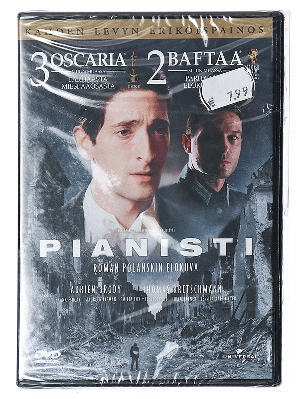 Pianisti - DVD - DVD-elokuvat - 10105404394 - 0