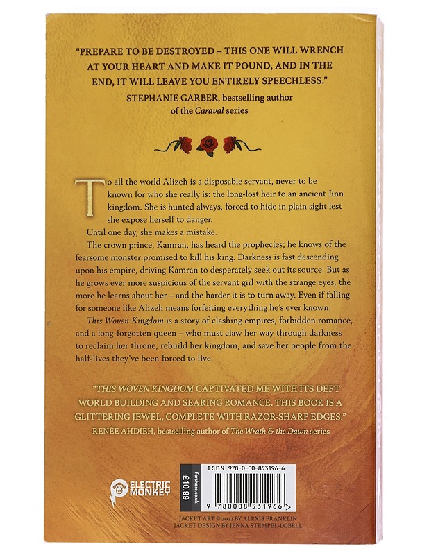 This Woven Kingdom - Tahereh Mafi - Fantasia- ja scifi - 10105404396 - 1