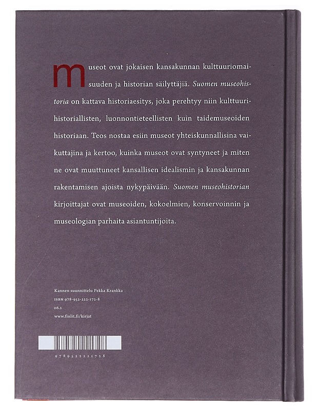 Suomen museohistoria - Susanna Petterson, Pauliina Kinanen - Tietokirjat ja oppaat - 10105404397 - 1