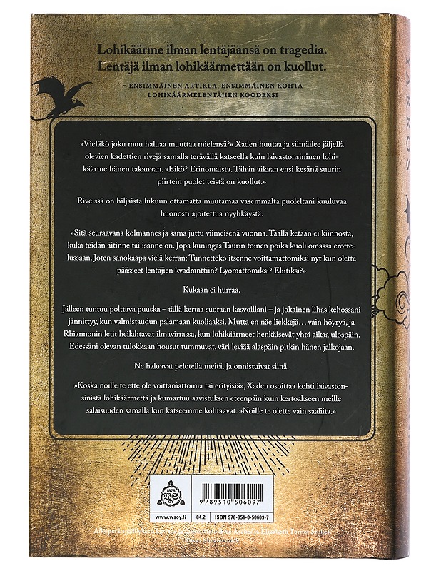 Siivenisku - Yarros, Rebecca - Fantasia- ja scifi - 10105404398 - 1