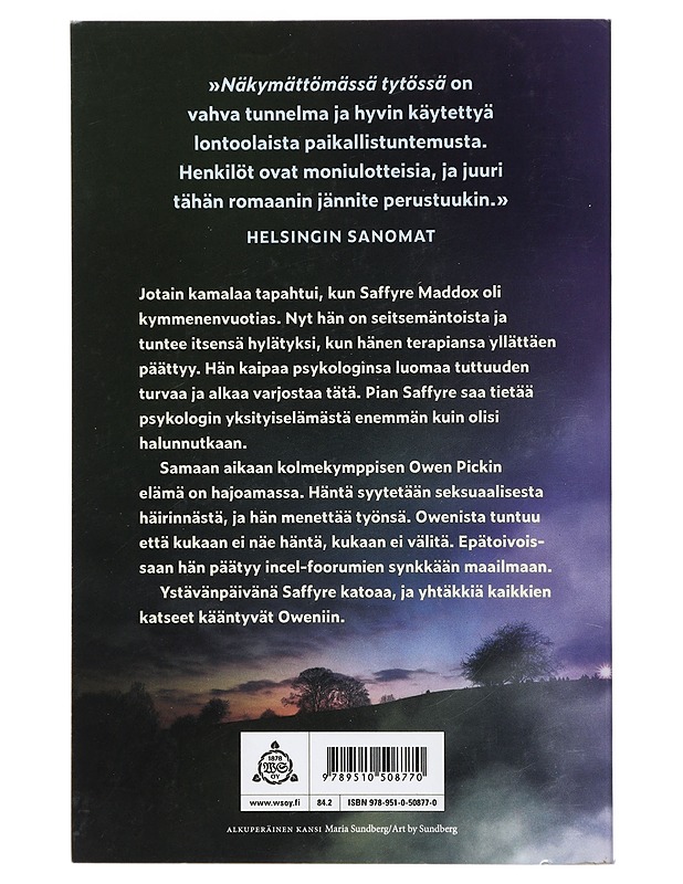 Näkymätön tyttö - Jewell, Lisa - Jännitys ja dekkarit - 10105404427 - 1