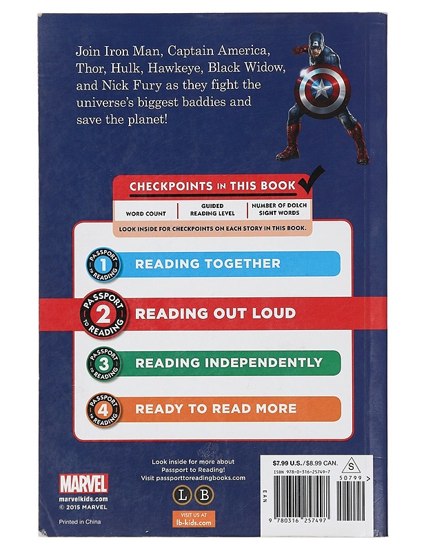 The Avengers Reading Adventures (Passport to Reading: Level 2) - Fantasia- ja scifi - 10105404447 - 1
