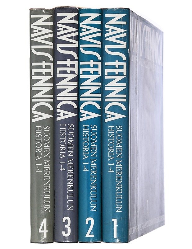 Navis Fennica Suomen merenkulun historia osat 1 - 4 - Erkki Riimala - Historiakirjat - 10105404508 - 0