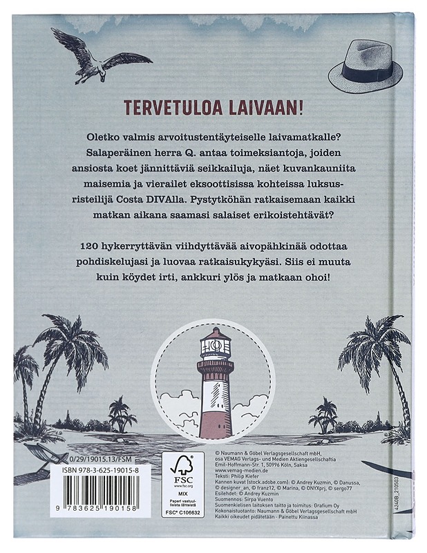 Risteilyllä!: aivopähkinäkirja - Harrastekirjat - 10105404536 - 1