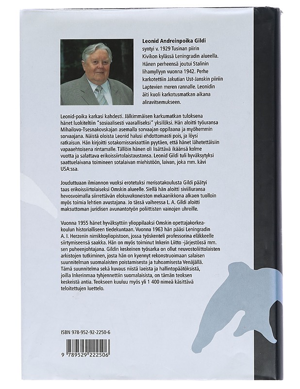 Inkerinsuomalaisten kohtalo : suomalaisten salattu kansanmurha Venäjällä ja sen seuraamukset vuosina 1930-2002 - Sihvo, Jouko - Elämäkerrat ja muistelmat - 10105404540 - 1