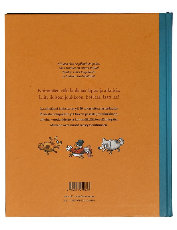 Koiramäen laulukirja - Hannikainen, P. J. - Musiikki- ja elokuvakirjat - 10105404544 - 1