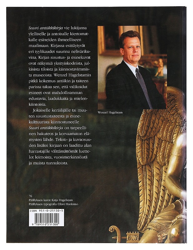 Suuri antiikkikirja - Wenzel Hagelstam - Harrastekirjat - 10105404556 - 1