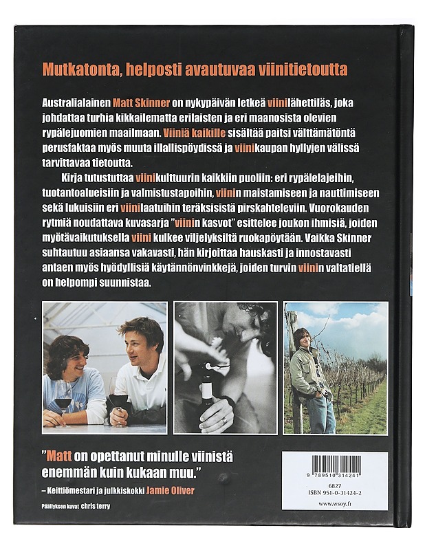 Viiniä kaikille - Skinner, Matt - Tietokirjat ja oppaat - 10105404564 - 1