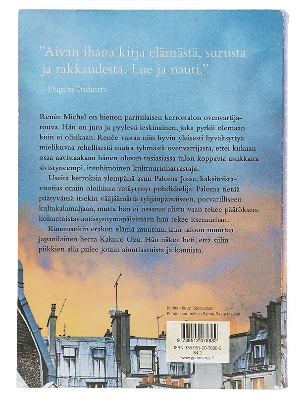 Siilin eleganssi - Barbery, Muriel - Romaanit ja novellit - 10105404576 - 1