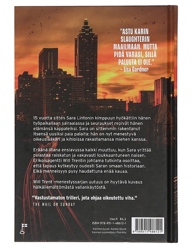 Sen yön jälkeen : Will Trent -trilleri - Slaughter, Karin - Jännitys ja dekkarit - 10105404577 - 1