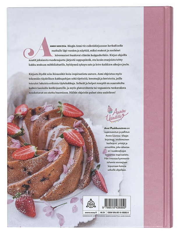 Annin uunissa : ihanimmat leivonnaiset jokaiseen vuodenaikaan - Paakkunainen, Anni - Ruokakirjat - 10105404582 - 1