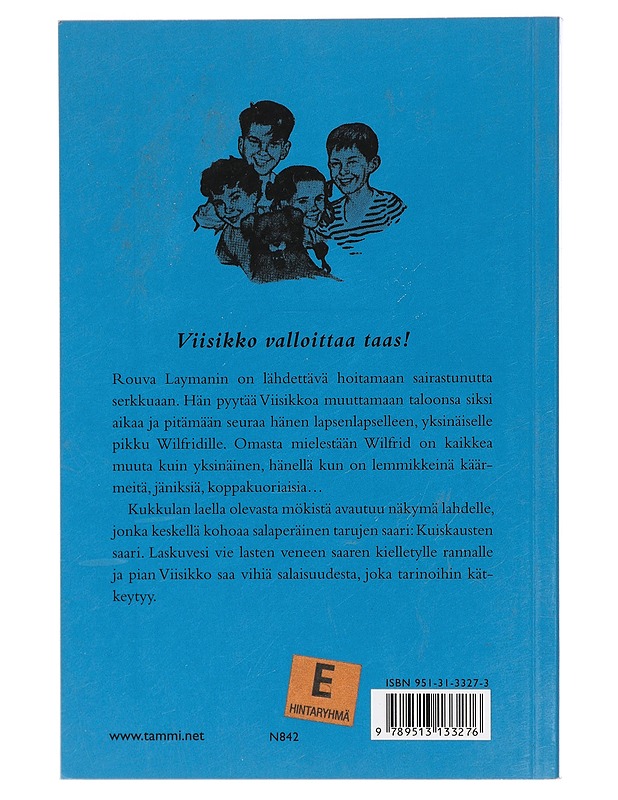 Viisikko Kuiskausten saarella - Blyton, Enid - Lastenkirjat - 10105404613 - 1