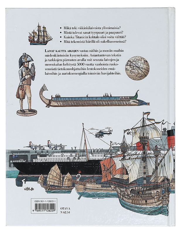 Laivat kautta aikojen - Humble, Richard - Historiakirjat - 10105404650 - 1