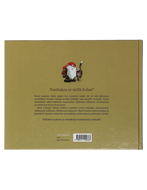 Suomalainen tonttukirja - Kunnas, Mauri - Lastenkirjat - 10105404656 - 1