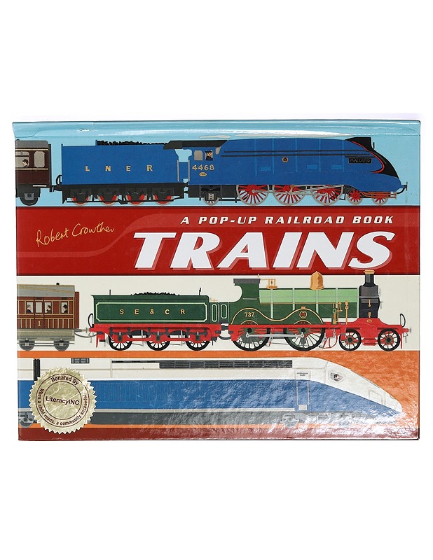 Trains: A Pop-up Railroad Book - Crowthe, Robert - Lastenkirjat - 10105404663 - 0