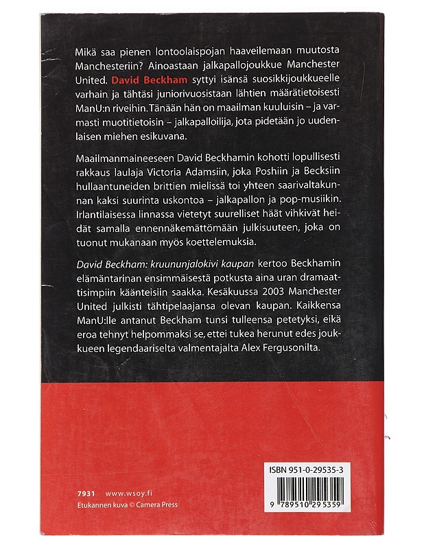 David Beckham : kruununjalokivi kaupan - Blackburn, Virginia - Elämäkerrat ja muistelmat - 10105404673 - 1