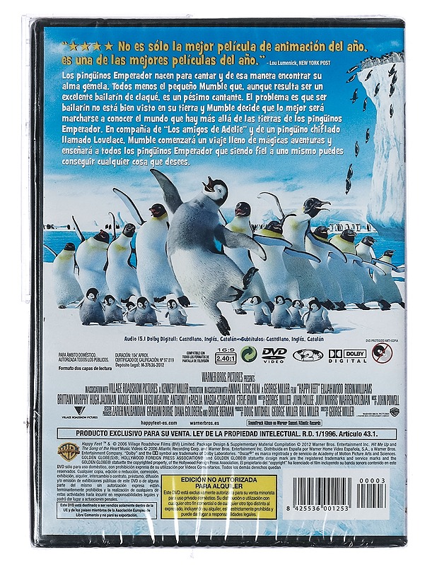 Happy Feet - DVD - DVD-elokuvat - 10105404703 - 1