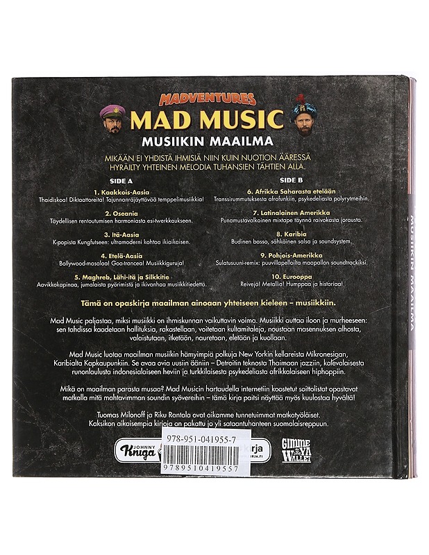 Mad music : musiikin maailma - Rantala, Riku - Historiakirjat - 10105404727 - 1