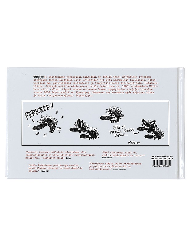 Kiroileva siili. 2 - Milla Paloniemi - Sarjakuvat - 10105404749 - 1