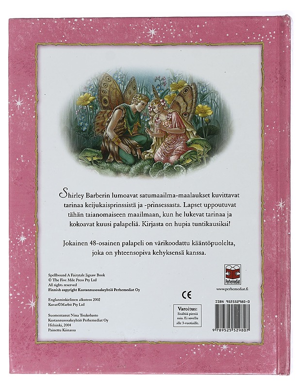 Lumottu keijukaisprinsessa : palapeli-satukirja - Barber, Shirley - Lastenkirjat - 10105404766 - 1