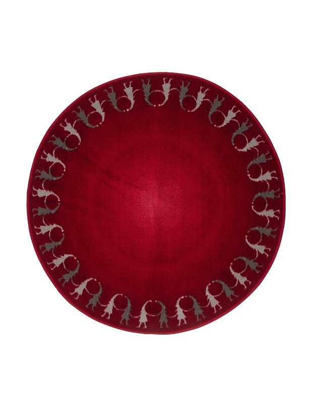 Tontut matto, 100 cm - Joulutuotteet - 10105404774 - 0