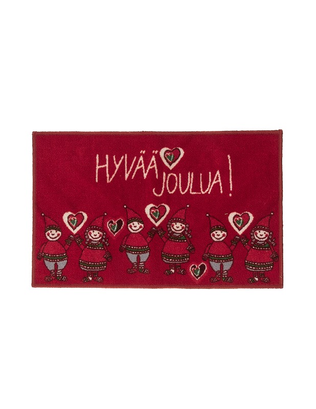 Jouluinen Ovimatto, 50 X 80 cm - Joulutuotteet - 10105404800 - 0
